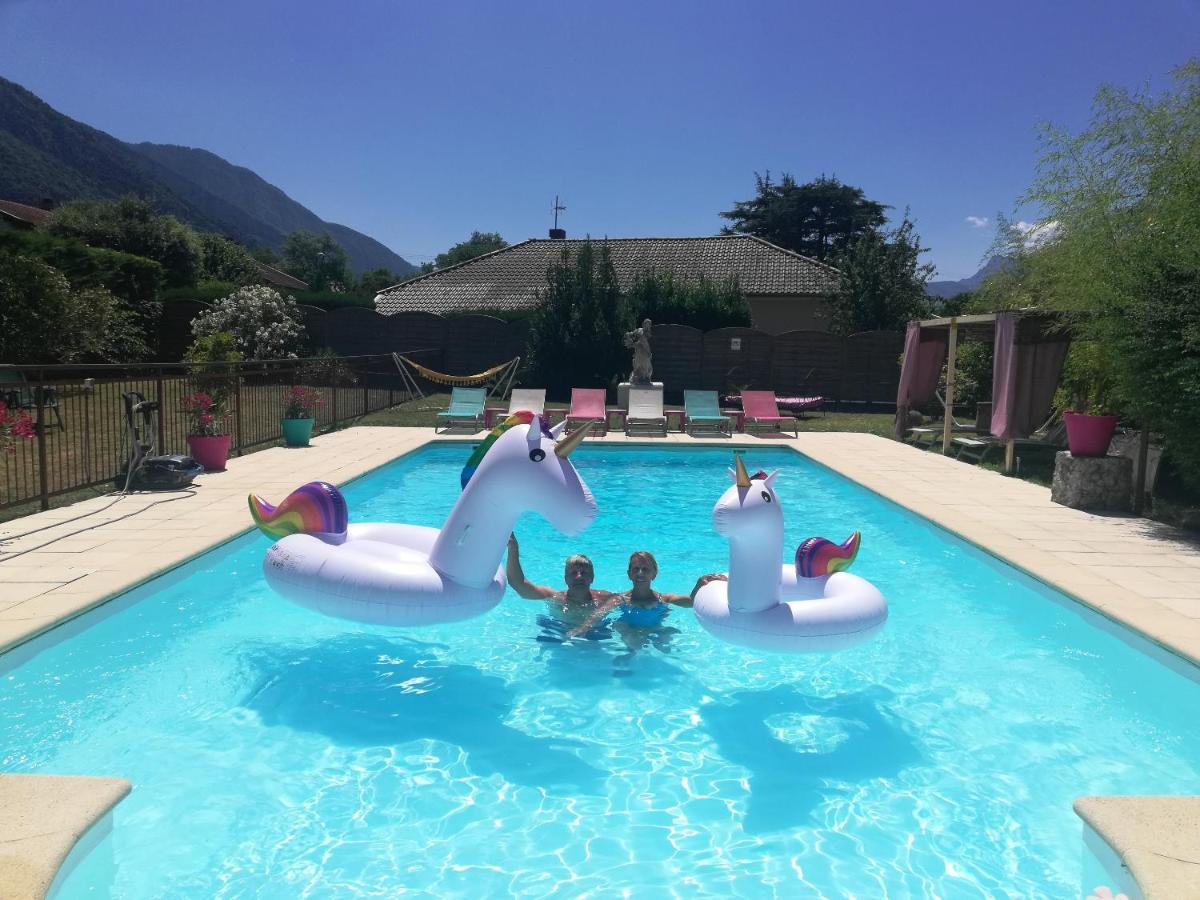Appartement de 2 chambres avec piscine partagee et jardin clos a Voreppe Extérieur photo